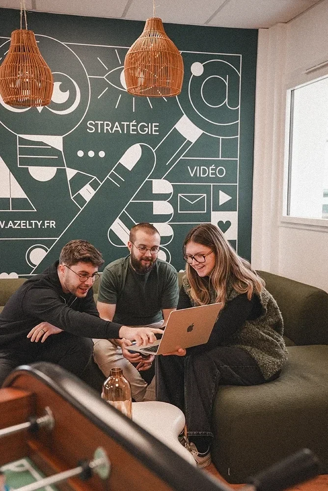 Azelty Agence web a Vannes Thomas Romain Lisa home