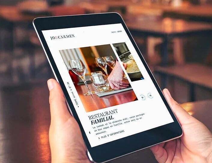 Jo_et_Carmen_Azelty création site internet restaurant