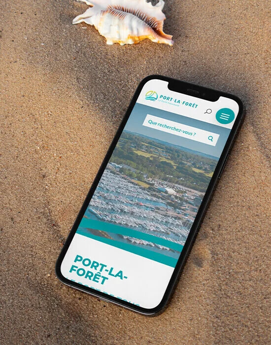 Port la foret_agence web azelty vannes creation site internet mairie et collectivite_Telephone