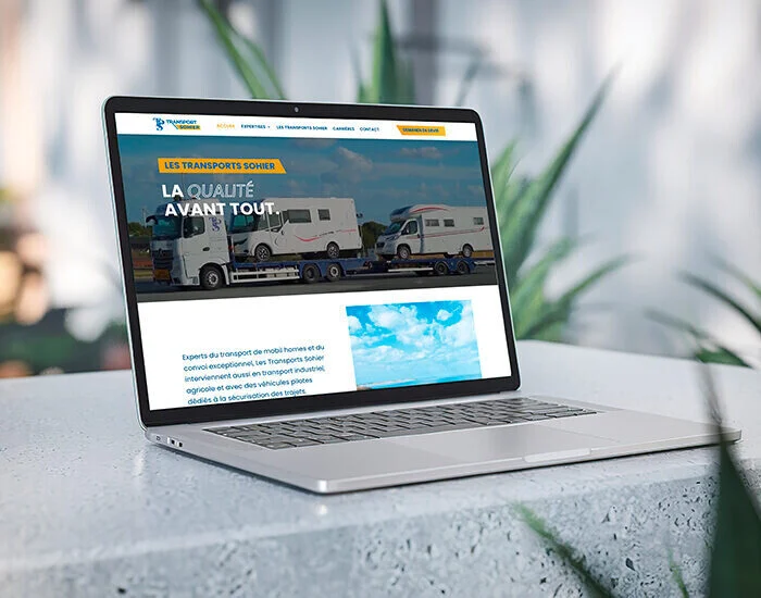 sohier_agence web vannes creation site internet transport_Ordi