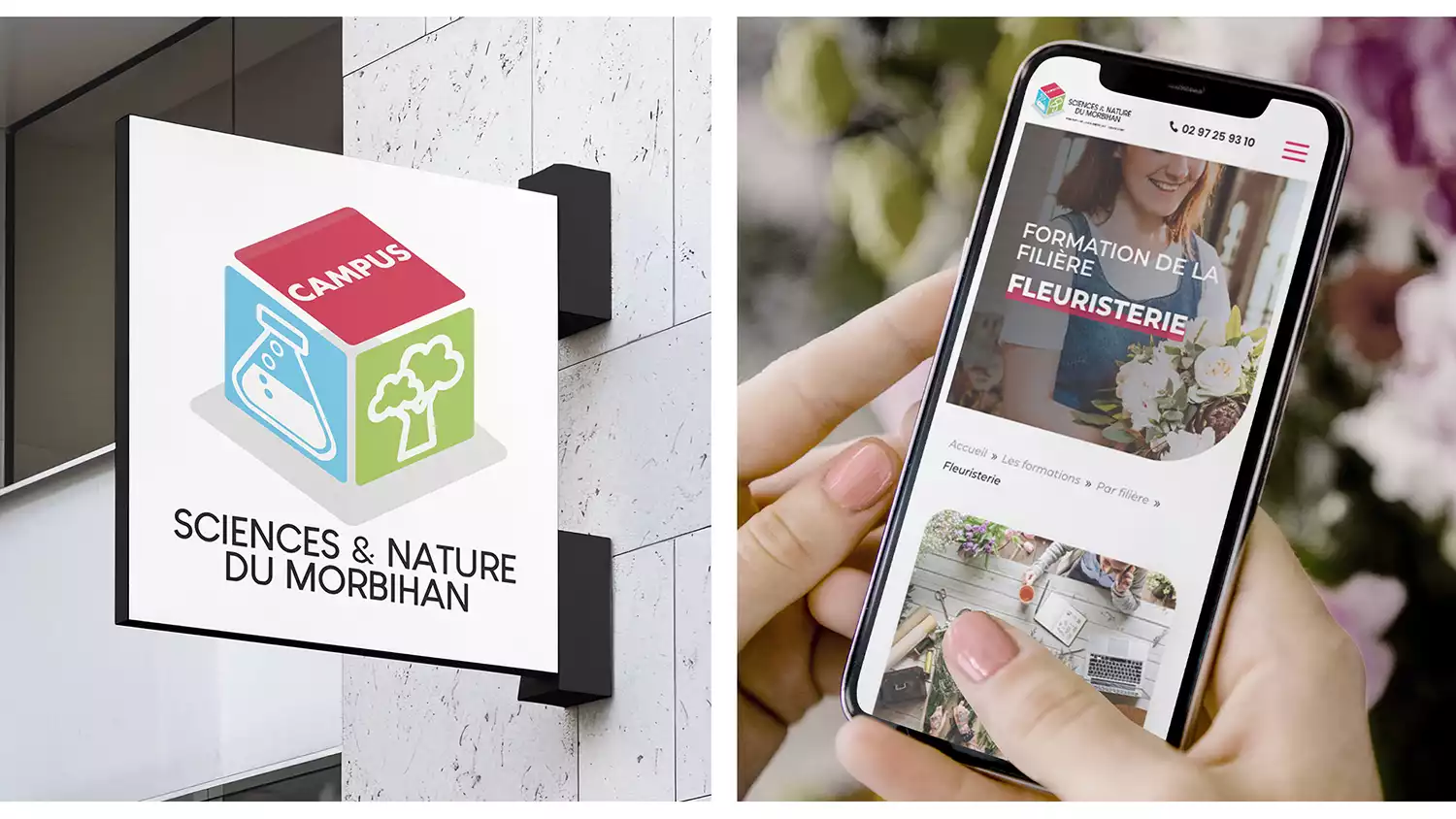 Agence web à Vannes Azelty création site internet ecole agricole