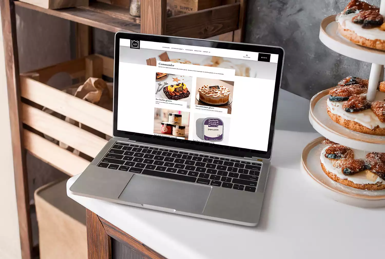 Les fermiers sablé_création de site internet-agence web azelty